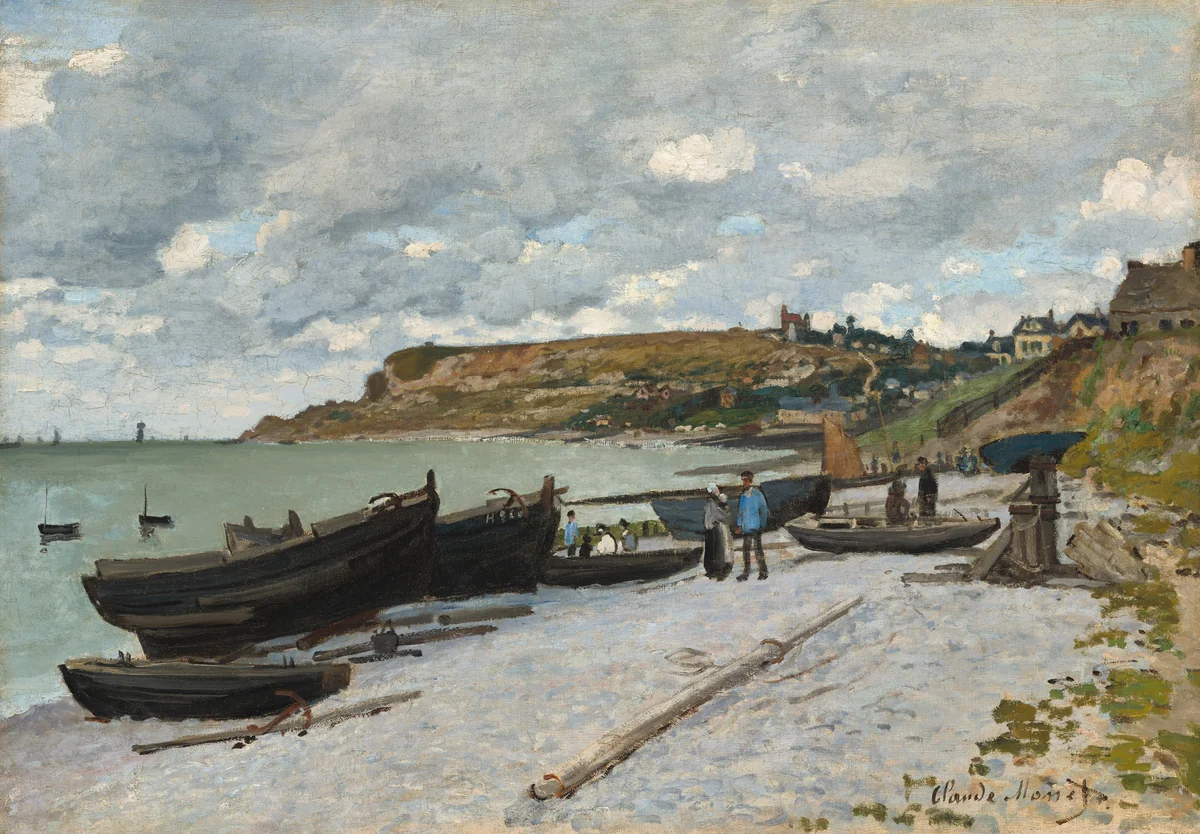 Sainte-Adresse by Claude Monet, painting, 1867