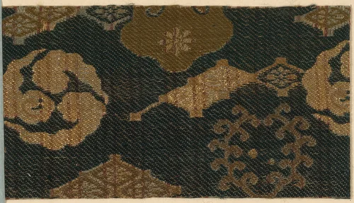Fragment by Japan, textile, 1701-1900