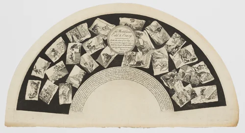 The World Grown Odd and Crazy by George Wilson, print, 1797