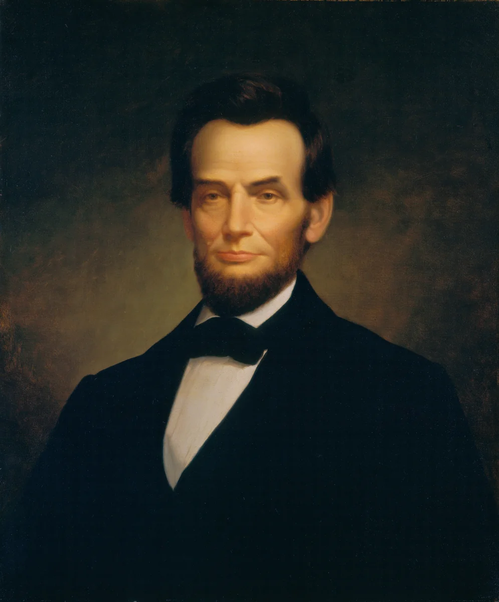 Abraham Lincoln by American 19th Century, painting, 1864