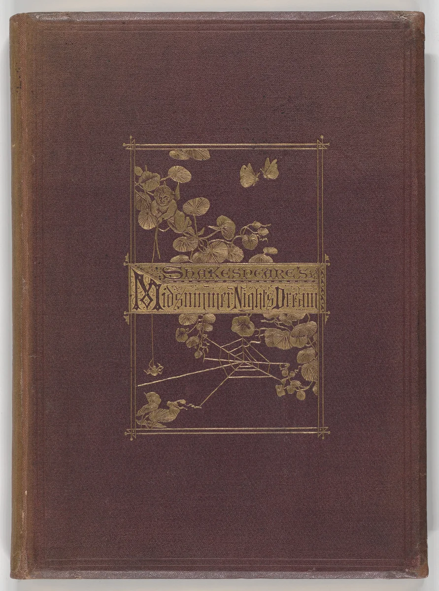 Midsummer Night's Dream by William Shakespeare, book, 1870