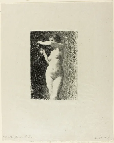 Etude for Eve by Henri Fantin-Latour, print, 1898