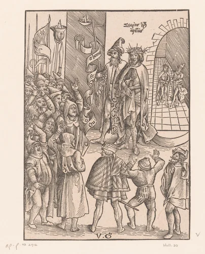 Ecce Homo by anonymous, print, 1506