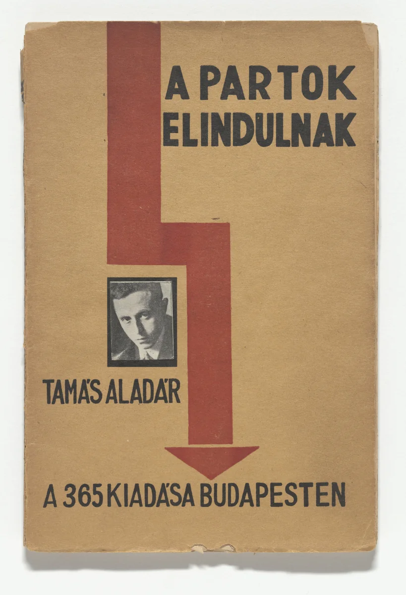 A partok elindulnak (The Shores Heading Out) by Lajos Kassák, illustrated book, 1925