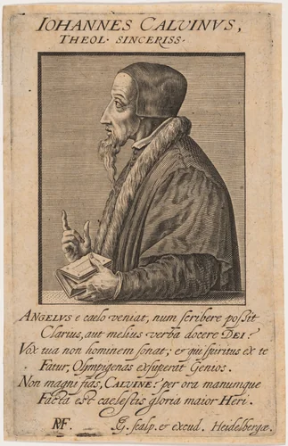 John Calvin by Unknown 19th Century, print, 1800-1899