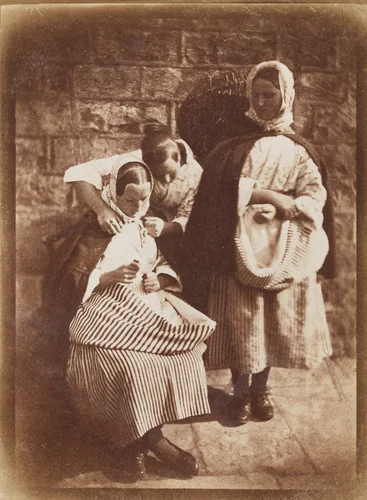 "The Letter" by David Octavius Hill, Robert Adamson, photograph, 1844-1845