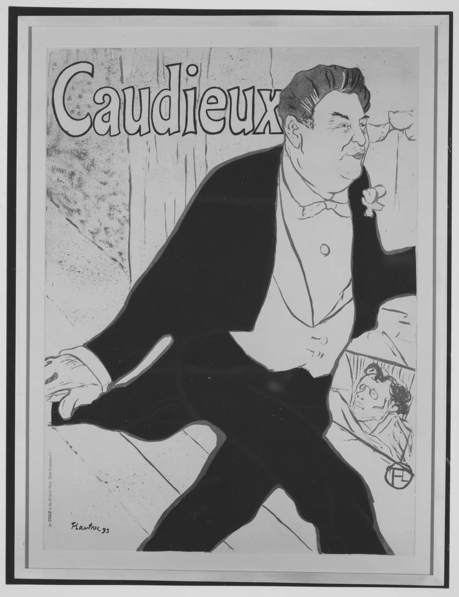 Caudieux by Henri de Toulouse-Lautrec, print, 1893