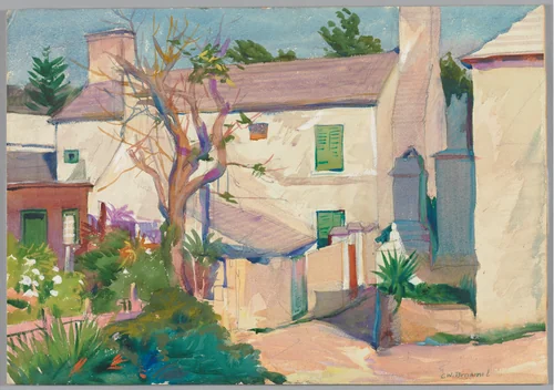 St. George by Carl William Broemel, drawing, 1924