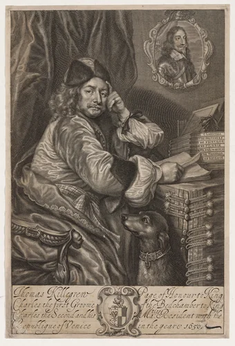 Thomas Killigrew by William Faithorne
William Sheppard, print, 1664