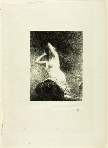 Ariadne by Henri Fantin-Latour, print, 1899