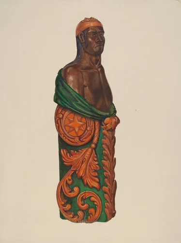 Figurehead by Frank Gray, index of american design, 1937