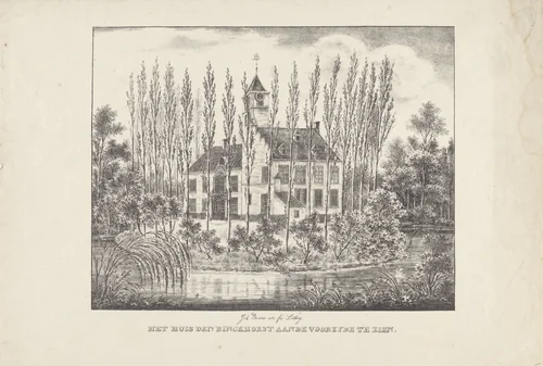 Het kasteel Binckhorst by Joannes Bemme, print, 1809-1841