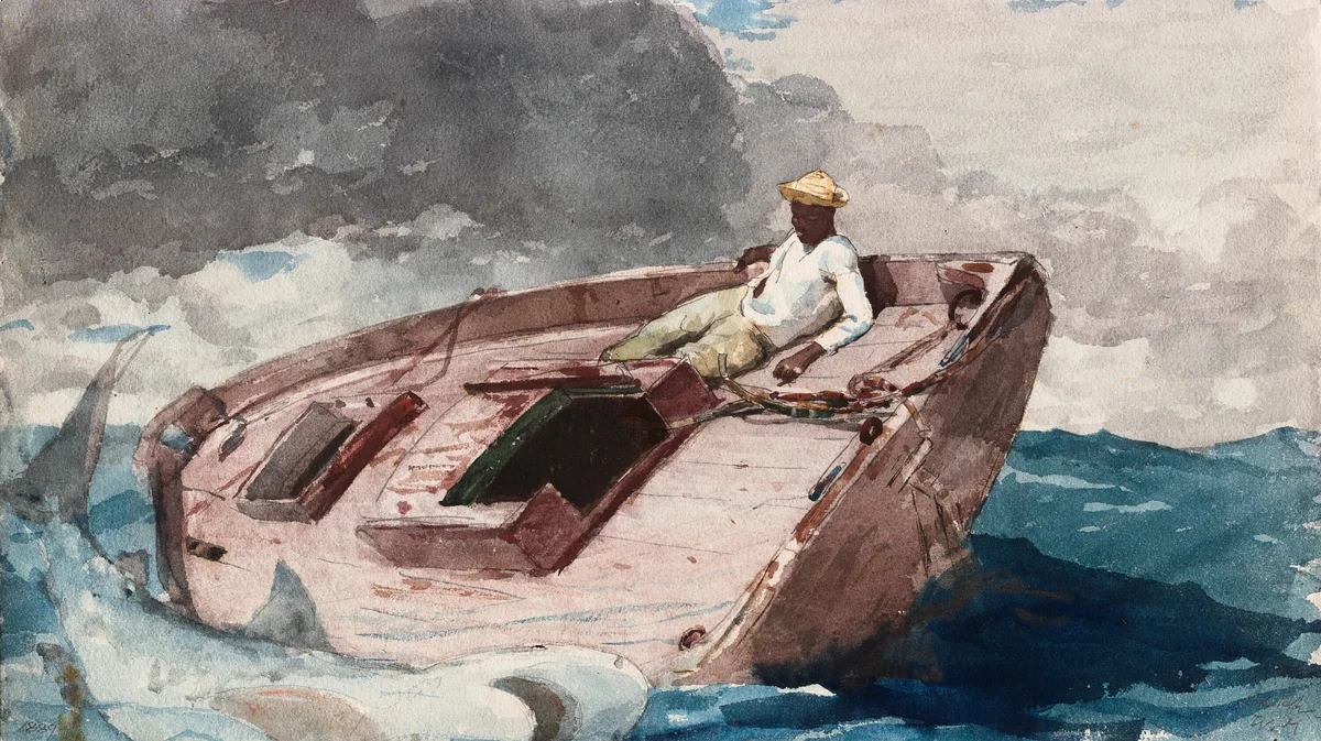 The Gulf Stream by Winslow Homer, painting, 1899