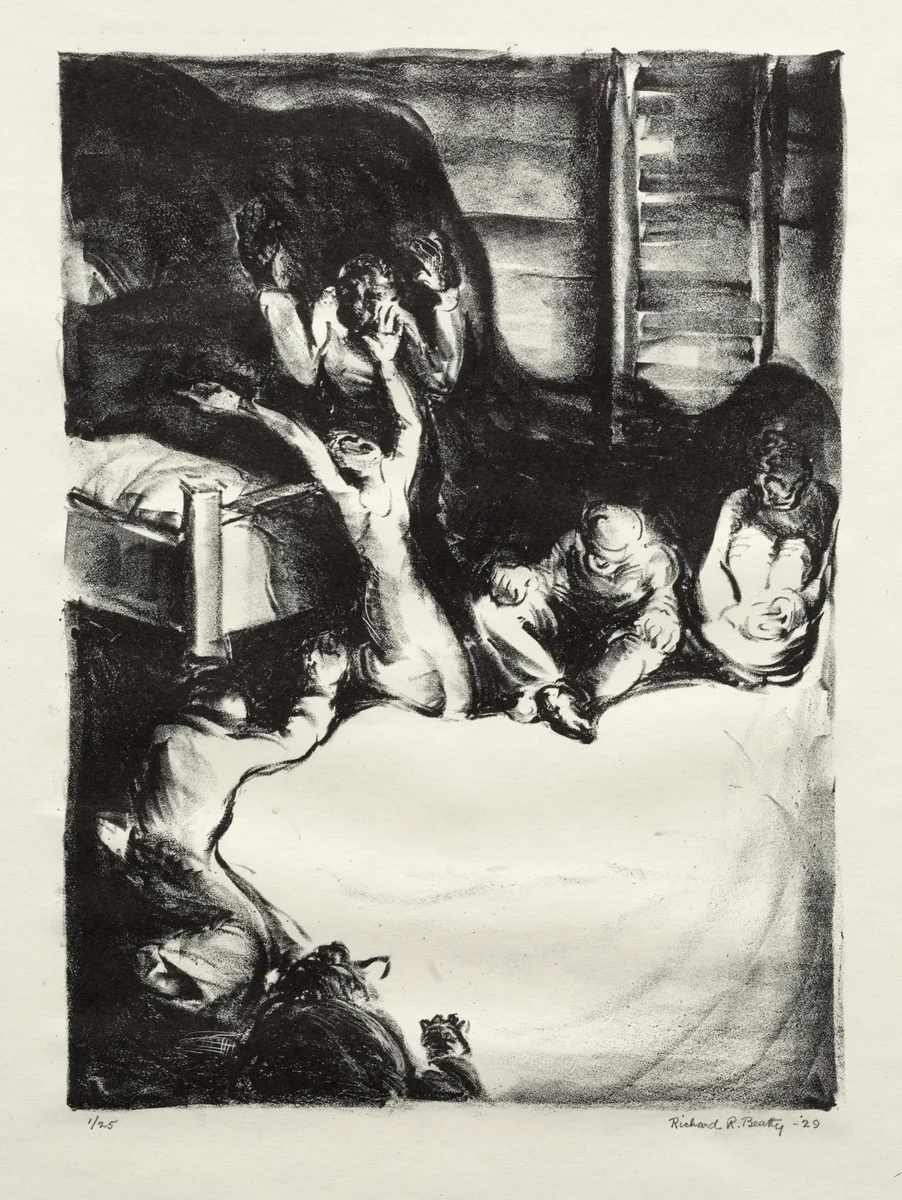 Porgy by Richard Beatty, print, 1929