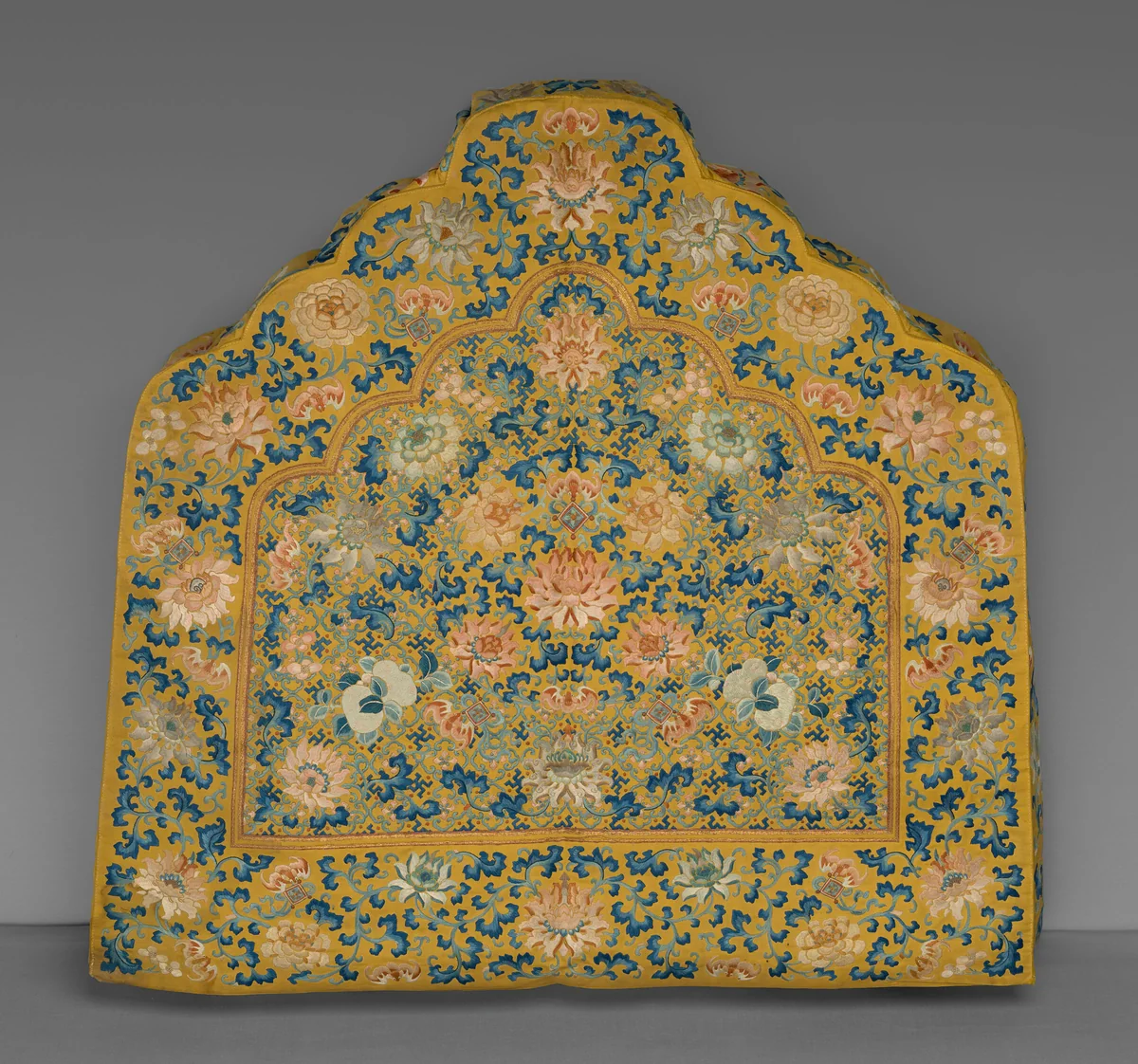 Cushion Cover by Manchu China, textile, 1800-1825