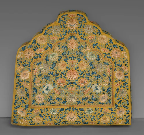 Cushion Cover by Manchu China, textile, 1800-1825