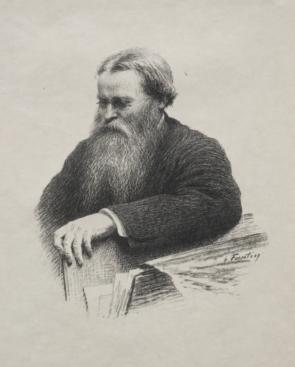 Edwin Edwards by Henri Fantin-Latour, print, 1892