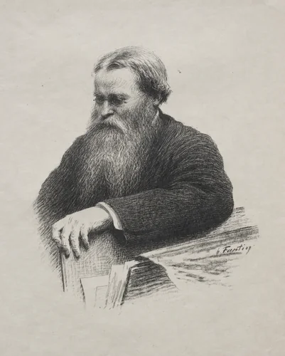 Edwin Edwards by Henri Fantin-Latour, print, 1892