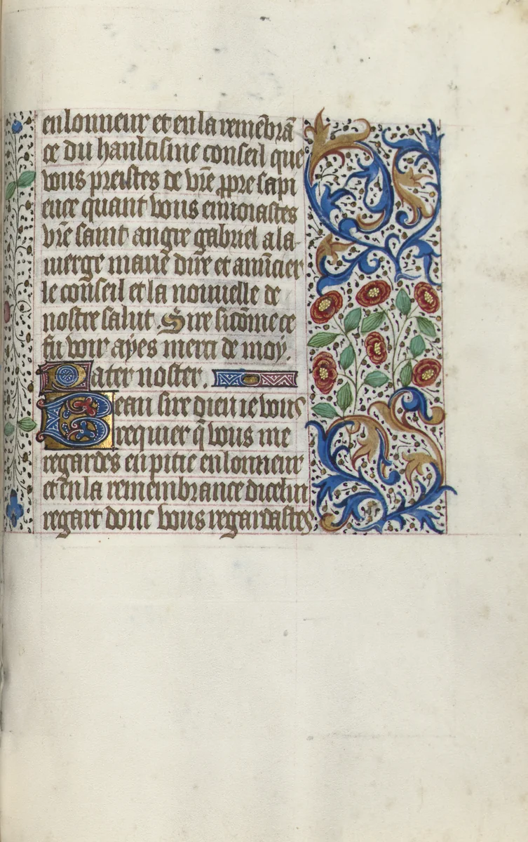 Book of Hours (Use of Rouen): fol. 152r by Master of the Geneva Latini, book, 1465-1475