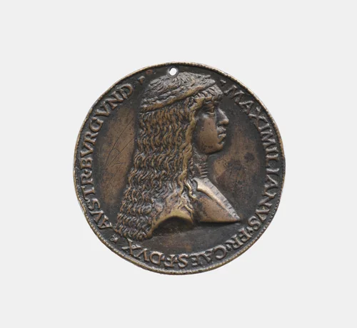 Marriage of Maximilian I of Austria and Mary of Burgundy, 1477 by Giovanni Filangieri Candida, metalwork, 1472-1482