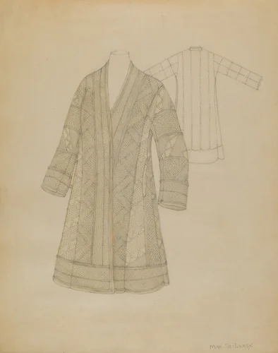Coat by Mae Szilvasy, index of american design, 1935-1942