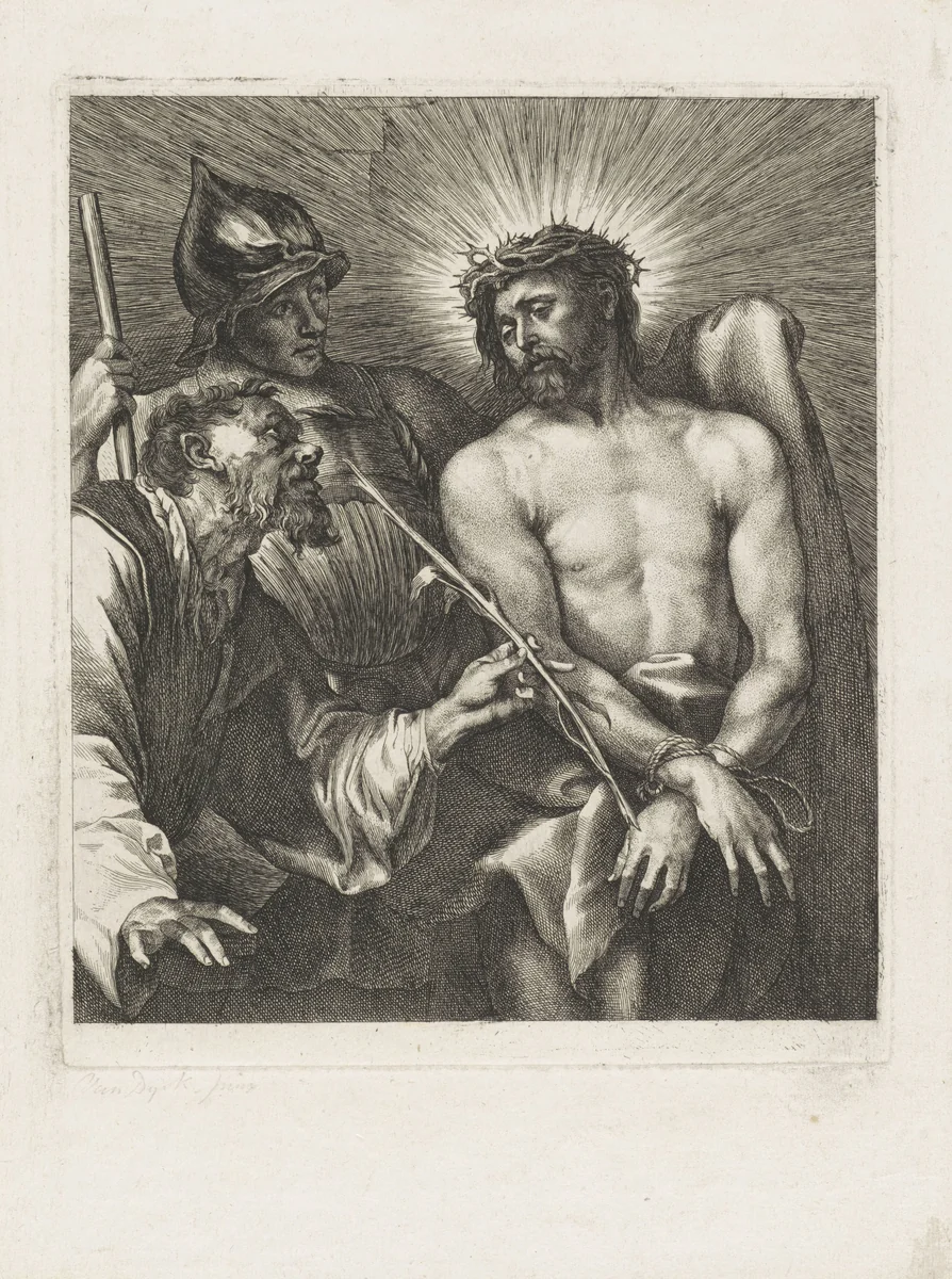 Ecce Homo by anonymous, print, 1629-1679