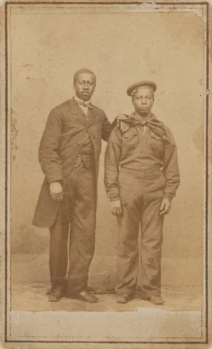 George and William H. Tucker by American 19th Century, photograph, 1859-1869