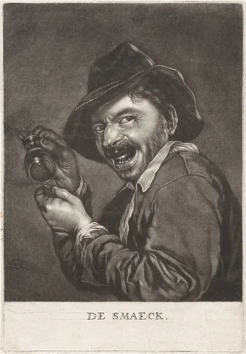 De Smaak by Pieter Schenk, print, 1670-1713