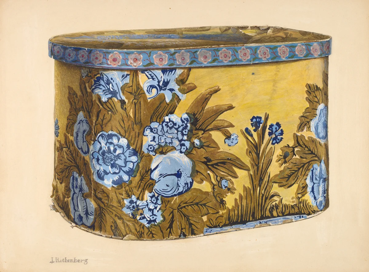 Bandbox by Joseph Rothenberg, index of american design, 1939