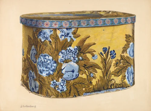 Bandbox by Joseph Rothenberg, index of american design, 1939