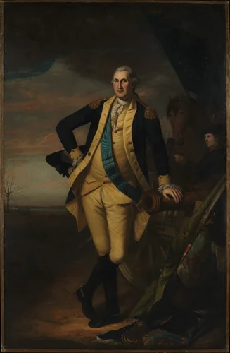 George Washington by Charles Willson Peale, artwork, 1776-1781
