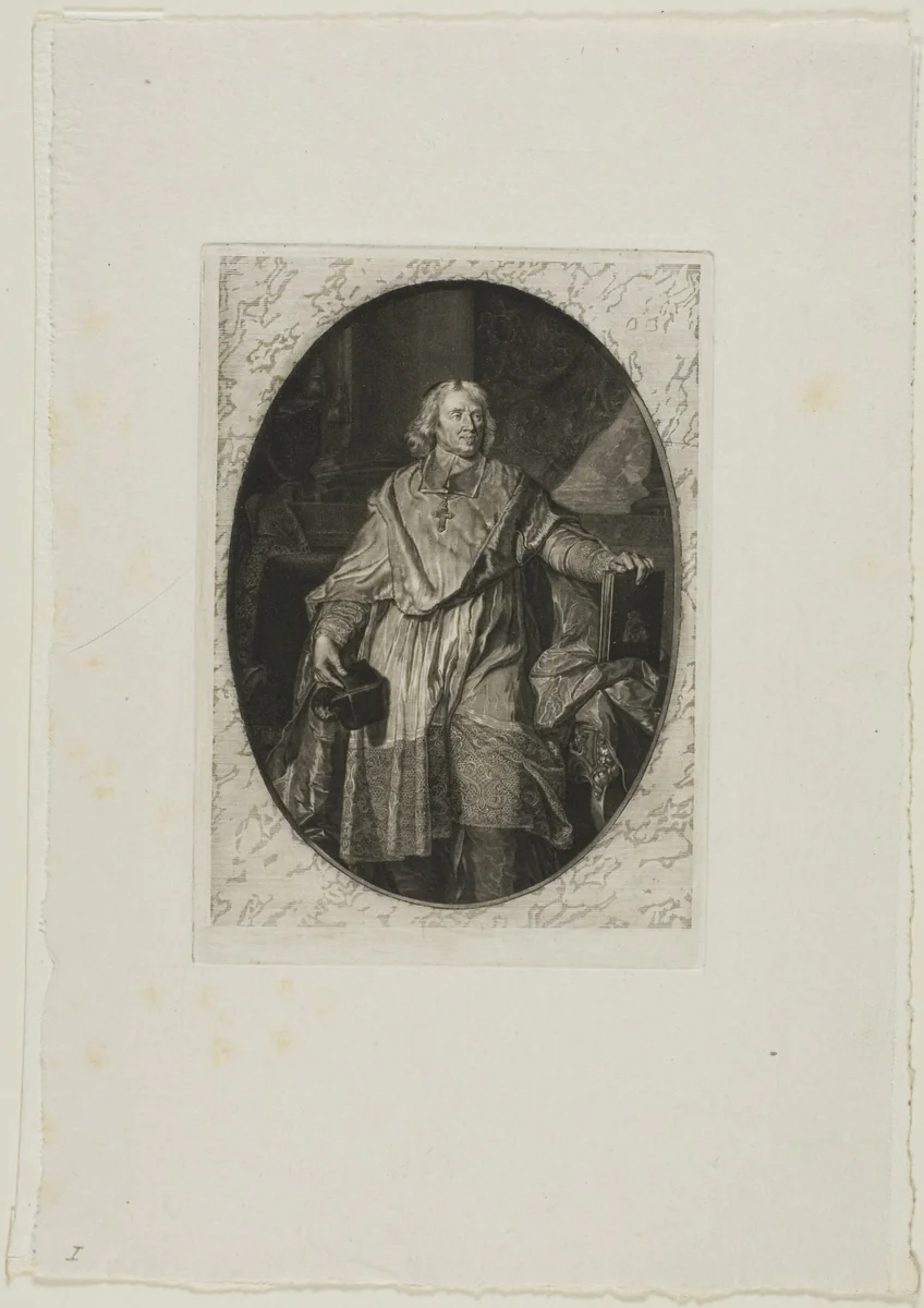 J-B. Bossuet: Standing by Jean-Baptiste de Grateloup, print, 1755-1817