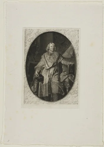 J-B. Bossuet: Standing by Jean-Baptiste de Grateloup, print, 1755-1817