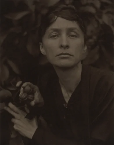 Georgia O'Keeffe by Alfred Stieglitz, photograph, 1918