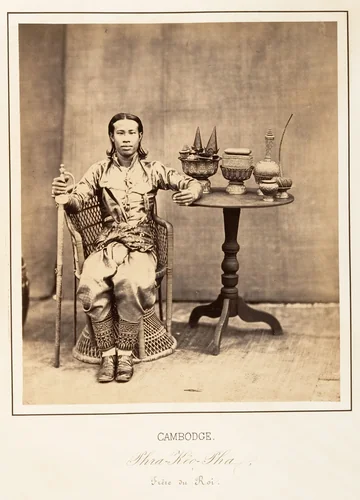 Phra-Kéo-Pha, Frère du Roi by Emile Gsell, photograph, 1866