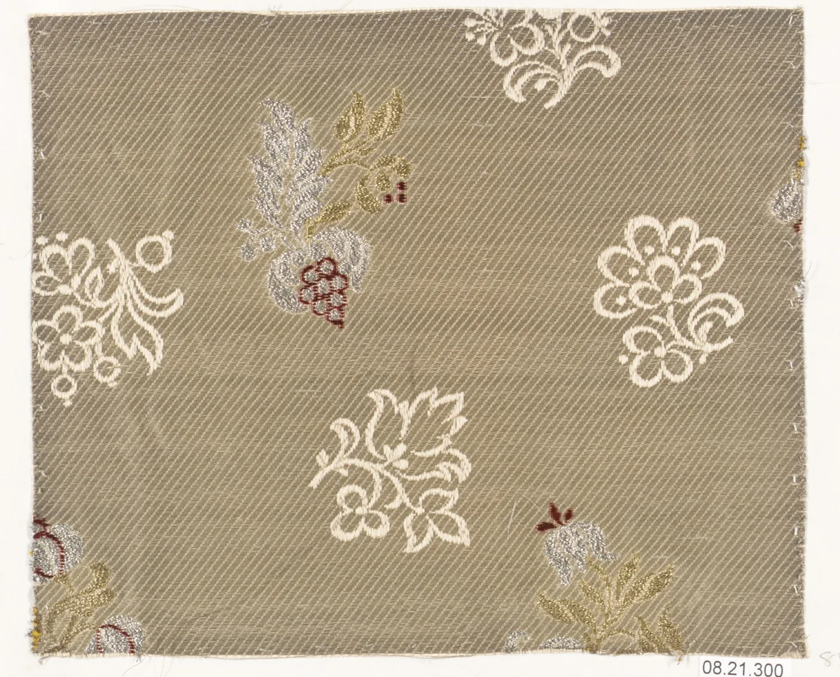 Textile sample by Unknown Designer, textile, 1900