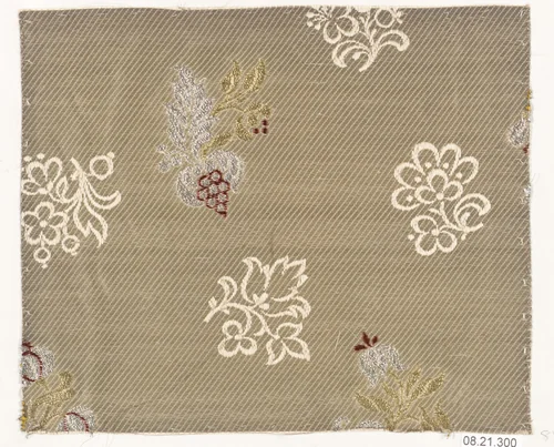 Textile sample by Unknown Designer, textile, 1900