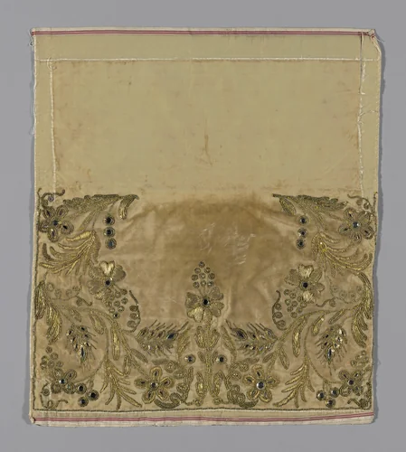 Panel by France, textile, 1840-1860
