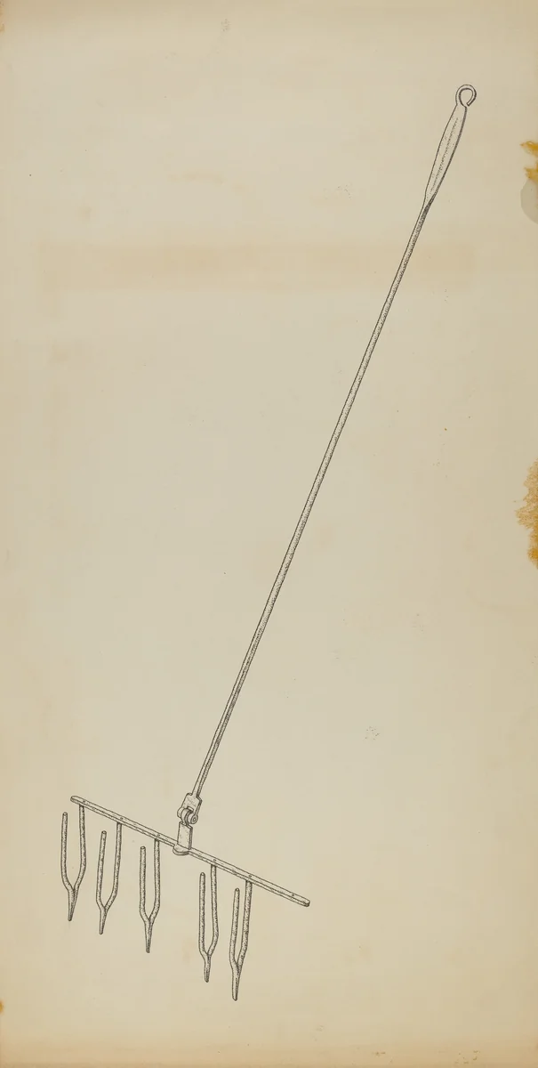 Toast Rack by Irene Lawson, index of american design, 1939