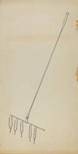 Toast Rack by Irene Lawson, index of american design, 1939