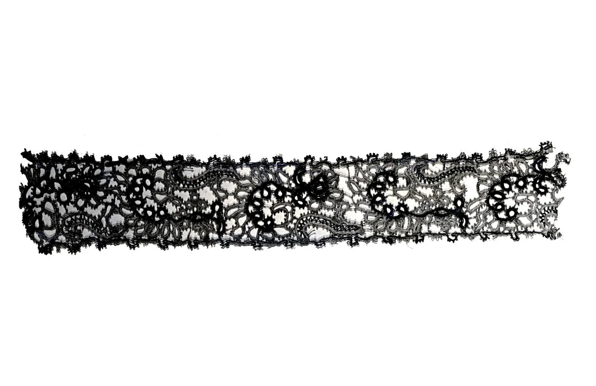 Braid by England or France, textile, 1650-1675