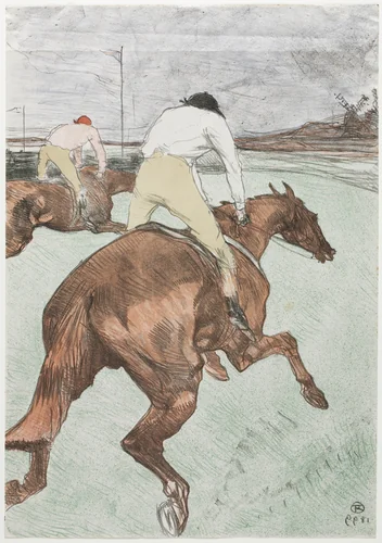 The Jockey by Henri de Toulouse-Lautrec, print, 1899
