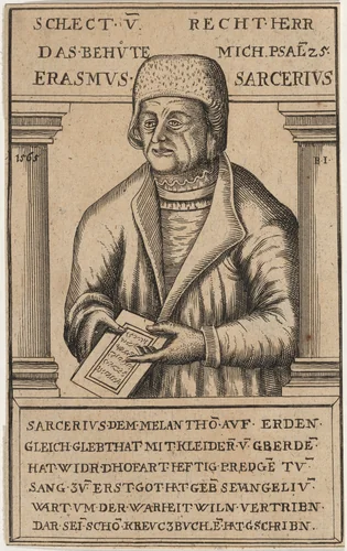 Erasmus Sarcerius by Unknown 19th Century, print, 1565