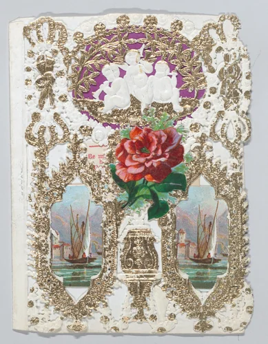Valentine by anonymous, other, 1850-1860