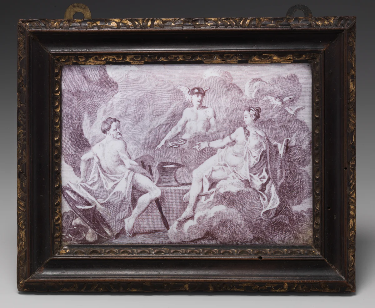 Venus Begging Arms From Vulcan by Simon Ravenet, other, 1748-1758