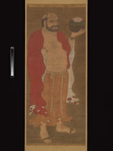 Luohan by Unidentified Artist, painting, 1267-1323