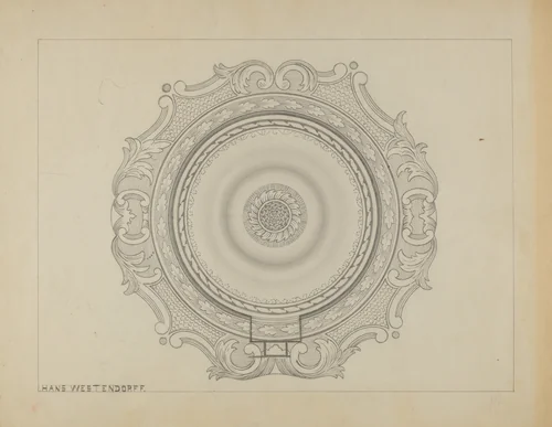 Silver Teapot by Hans Westendorff, index of american design, 1937