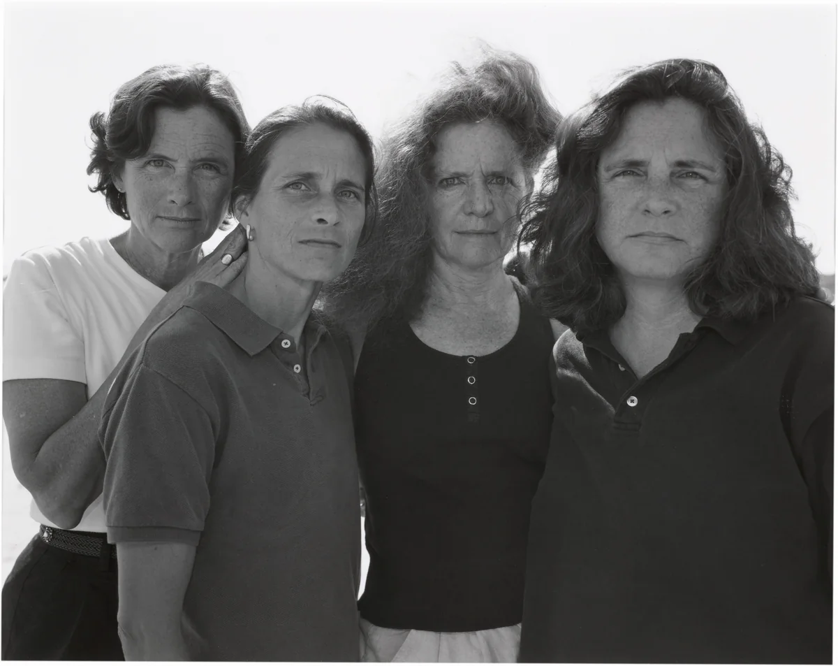 The Brown Sisters, Ipswich, Massachusetts by Nicholas Nixon, photograph, 2003