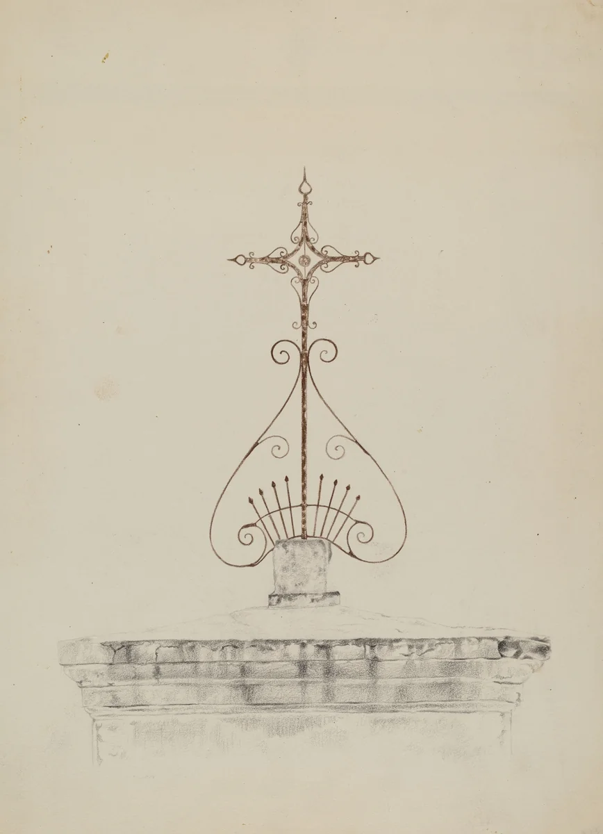 Cross by Ray Price, index of american design, 1937
