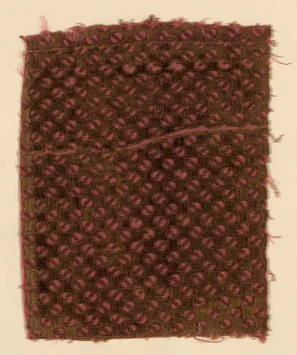 Fragment by Italy, textile, 1775-1800